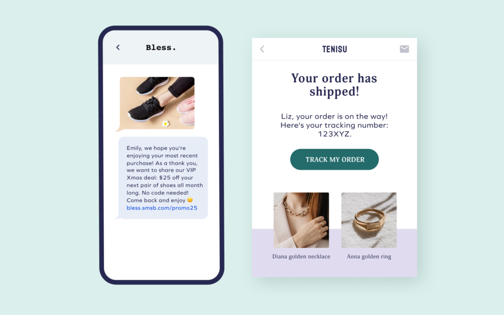 SMS & Email Flows